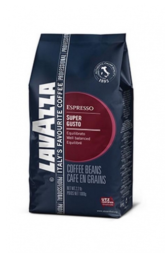 Кофе LAVAZZA Super Gustoo UTZ 1 кг зерно
